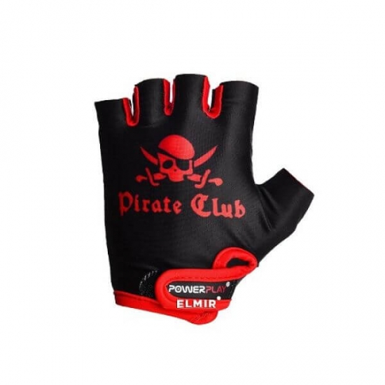 Перчатки Bike Gloves, Power Play Red/Black фото