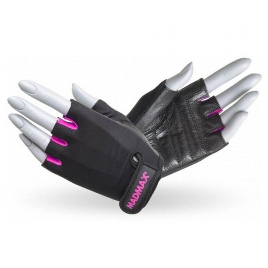 Перчатки Rainbow MFG 251, MadMax Black-Neon pink картинка Перчатки Rainbow MFG 251, MadMax Black-Neon pink фото