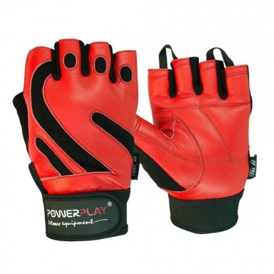 Перчатки для фитнеса PowerPlay 1586 Red, PowerPlay фото