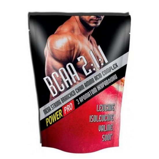 BCAA 500g, PowerPro фото