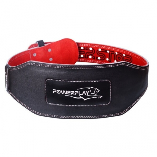 Пояс Атлетический 5085 Black/Red, PowerPlay фото