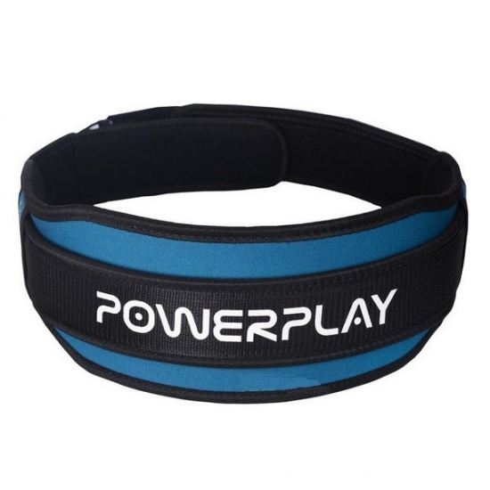 Пояс Атлетический 5545 Black/Blue, PowerPlay фото