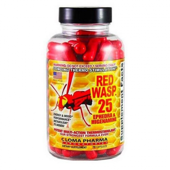 Red Wasp 4 Caps, Cloma Pharma фото