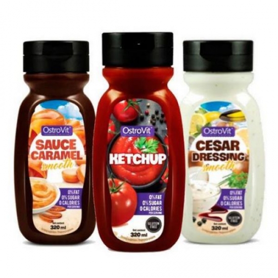 Sauce Smooth 320ml, OstroVit картинка Sauce Smooth 320ml, OstroVit фото