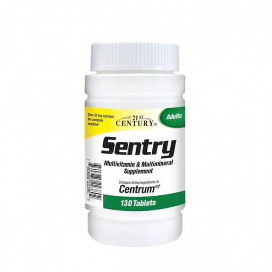 Sentry Multivitamin & Multimineral 130tab, 21st Century фото
