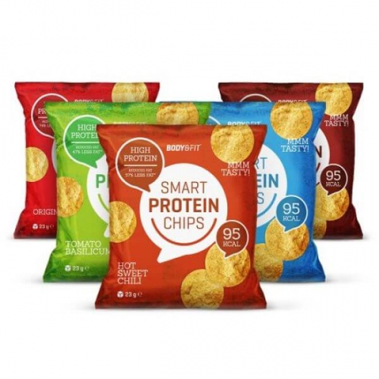 Smart Protein Chips 23g, BodyFit картинка Smart Protein Chips 23g, BodyFit фото