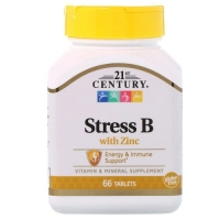 Stress B with Zinc 66tab, 21st Century