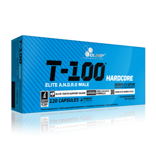 T-100 Hardcore 120caps, Olimp фото