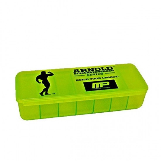 Таблетница Arnold Pill Box 7 Section, MusclePharm фото