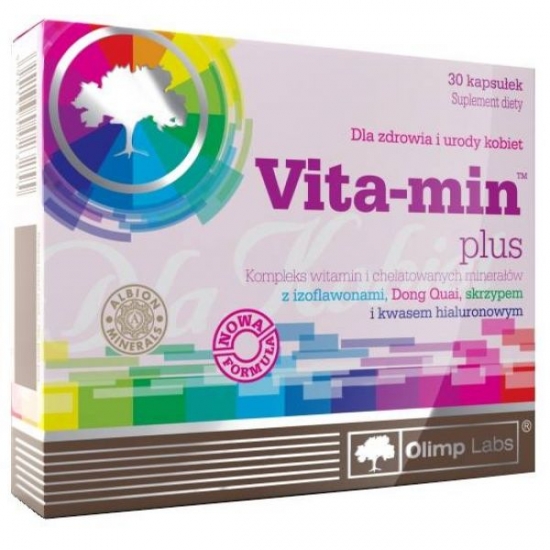 Vita-Min Plus 30 Сaps, Olimp картинка Vita-Min Plus 30 Сaps, Olimp фото