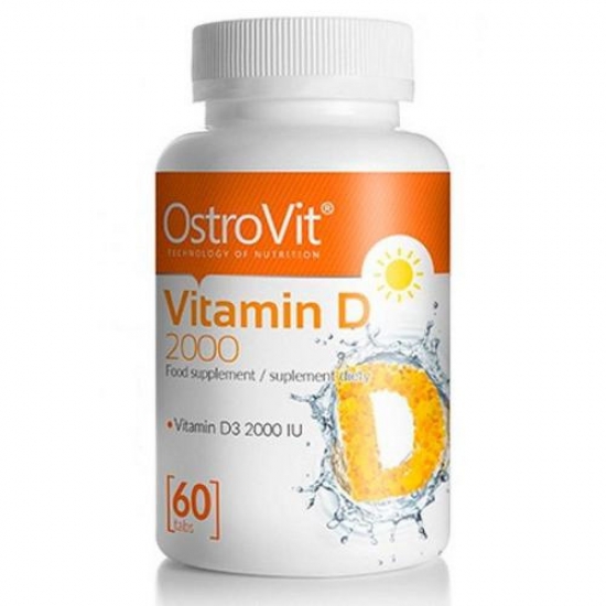 Vitamin D 60tab, OstroVit фото