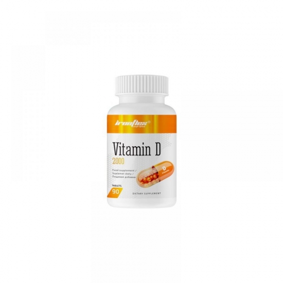 Vitamin D 2000 90tab, IronFlex фото