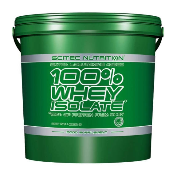 100% Whey Isolate 4000g, Scitec Nutrition фото