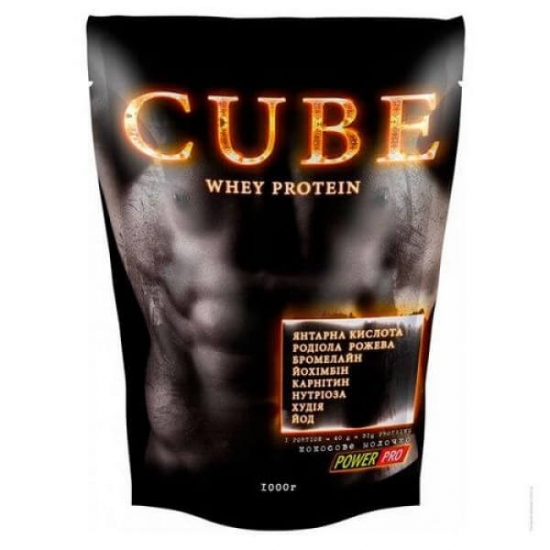 Whey Protein CUBE 1kg, PowerPro фото