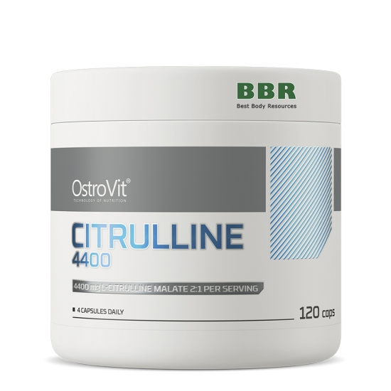 Citrulline 4400mg 120 Caps, Ostrovit фото