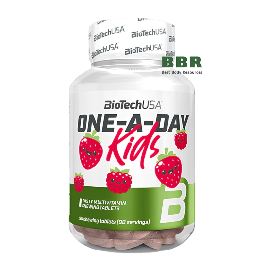 One a Day Kids 90 Chewable Tabs, BioTechUSA фото