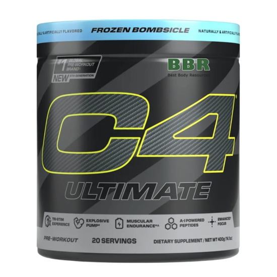 C4 Ultimate Pre-Workout 20 Servings 400g, Cellucor картинка C4 Ultimate Pre-Workout 20 Servings 400g, Cellucor фото