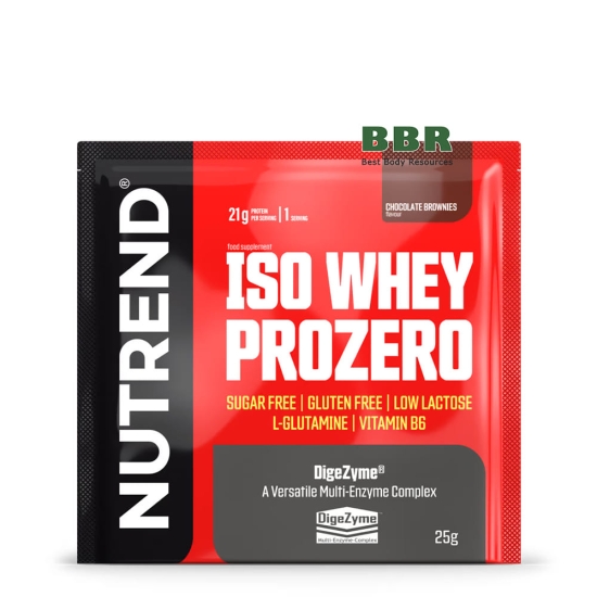 Iso Whey Prozero 1 Serving 25g, NUTREND фото