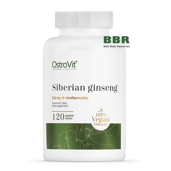 Siberian Ginseng 120 Tabs, OstroVit фото