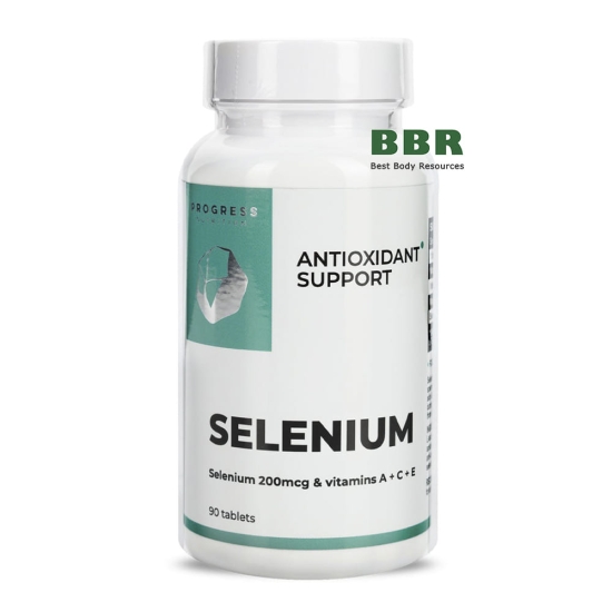 Selenium 200mcg plus Vitamins 90 Tabs, Progress Nutrition фото