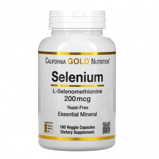 Selenium 200mcg 180 Veg Caps, California GOLD Nutrition фото