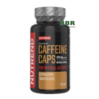 Caffeine 200mg 60 Caps, Nutrend