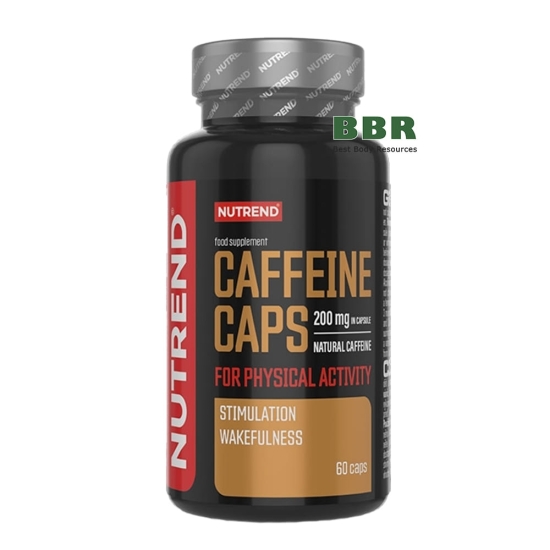 Caffeine 200mg 60 Caps, Nutrend картинка Caffeine 200mg 60 Caps, Nutrend фото
