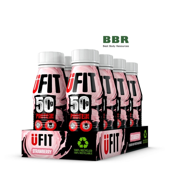 High Protein Milkshake 50g 500ml, UFit фото
