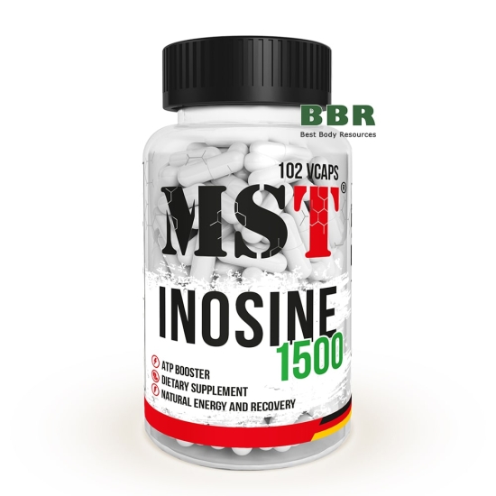 Inosine 1500mg 102 Caps, MST картинка Inosine 1500mg 102 Caps, MST фото
