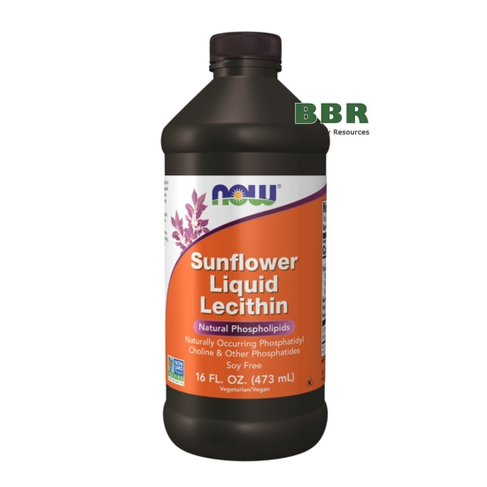 Liquid Sunflower Lecithin 473ml, NOW Foods фото