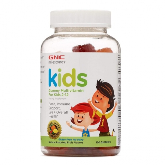Kids Gummy Calcium For Kids 2-12 120 Gummies, GNC картинка Kids Gummy Calcium For Kids 2-12 120 Gummies, GNC фото