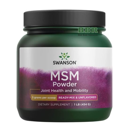 MSM Powder 454g, Swanson фото