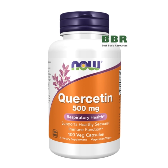 Quercetin 500mg 100 Veg Caps, NOW Foods фото