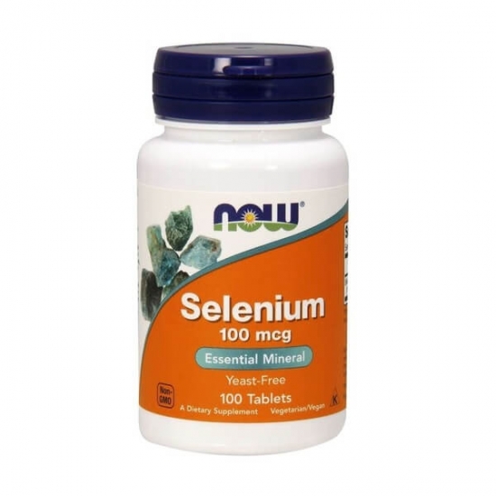 Selenium 100mcg 100 Tabs, NOW Foods фото