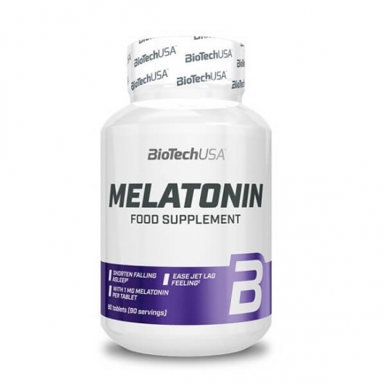 Melatonin 90 Tabs, BioTechUSA фото