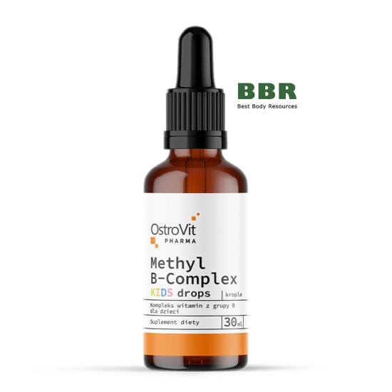 Methyl B-Complex KIDS Drops 30ml, OstroVit Pharma фото