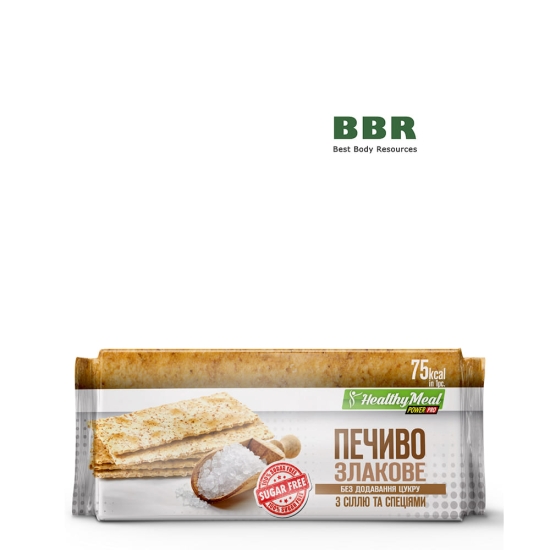 Печенье Злаковое Healthy Meal Sugar Free 100g, PowerPro фото