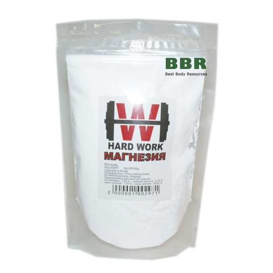 Магнезия Пакет 100g, Hard Work фото