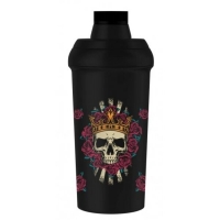 Шейкер Skull Black 750ml, EuroShaker (Black)