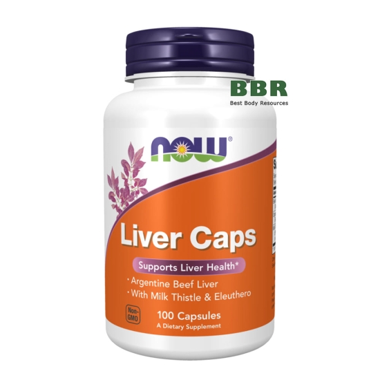 Liver 100 Caps, NOW Foods фото