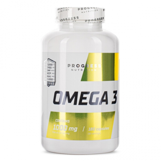 Omega 3 1000mg 180 Caps, Progress Nutrition (Caps) фото