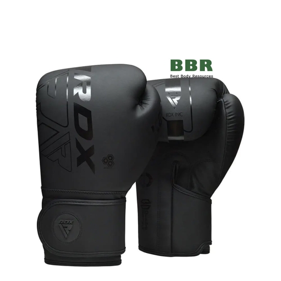 Перчатки Боксерские F6 Kara Matte Black, RDX фото