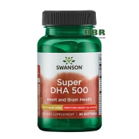 Super DHA 500 30 Softgels, Swanson