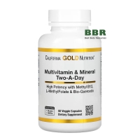 Daily Multivitamins 60 Veg Caps, California GOLD Nutrition
