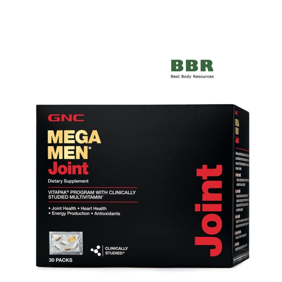 Mega Men Joint Vitapak 30 Packs, GNC картинка Mega Men Joint Vitapak 30 Packs, GNC фото