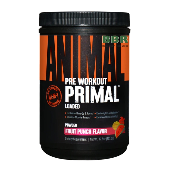Animal Primal Pre Workout 500g, Universal Nutrition фото