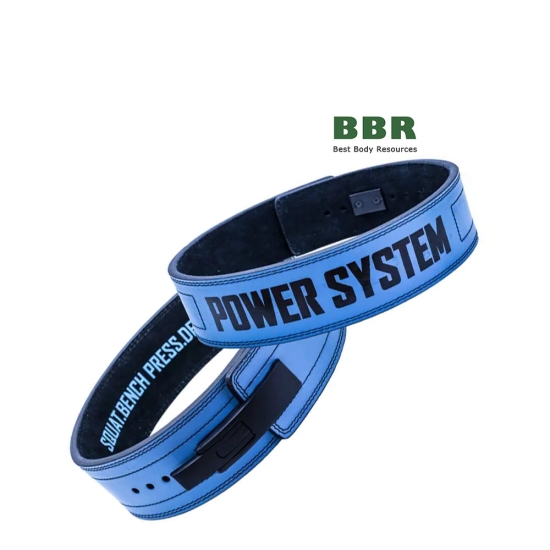Пояс для тяжелой атлетики PS-3810 Blue, Power System фото