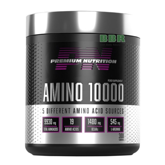 Amino 10000 300 Tabs, Premium Nutrition картинка Amino 10000 300 Tabs, Premium Nutrition фото