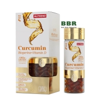 Curcumin+Bioperine+Vitamin D 60 Caps, Nutrend