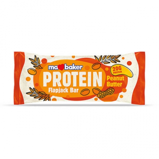 Protein Flapjack Bar 90g, Ma Baker фото